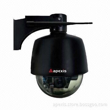 Wireless Waterproof Zoom Speed Dome IP Camera, Supports 3x Optical Zoom and PTZ Control